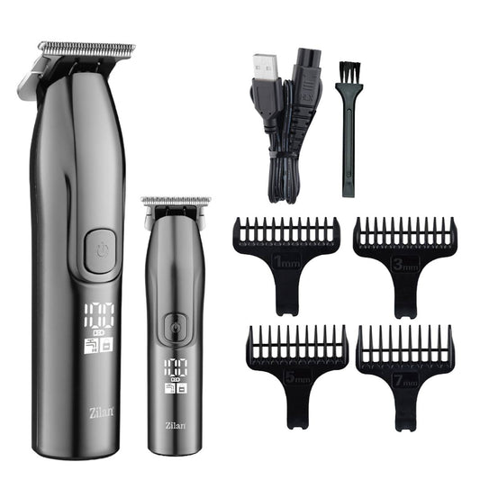Aparat de tuns 5 in 1 Zilan ZLN8641 cu 5 dimensiuni de taiere, trimmer,rezistent la apa IPX7