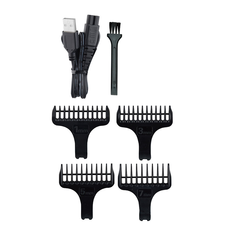Aparat de tuns 5 in 1 Zilan ZLN8641 cu 5 dimensiuni de taiere, trimmer,rezistent la apa IPX7