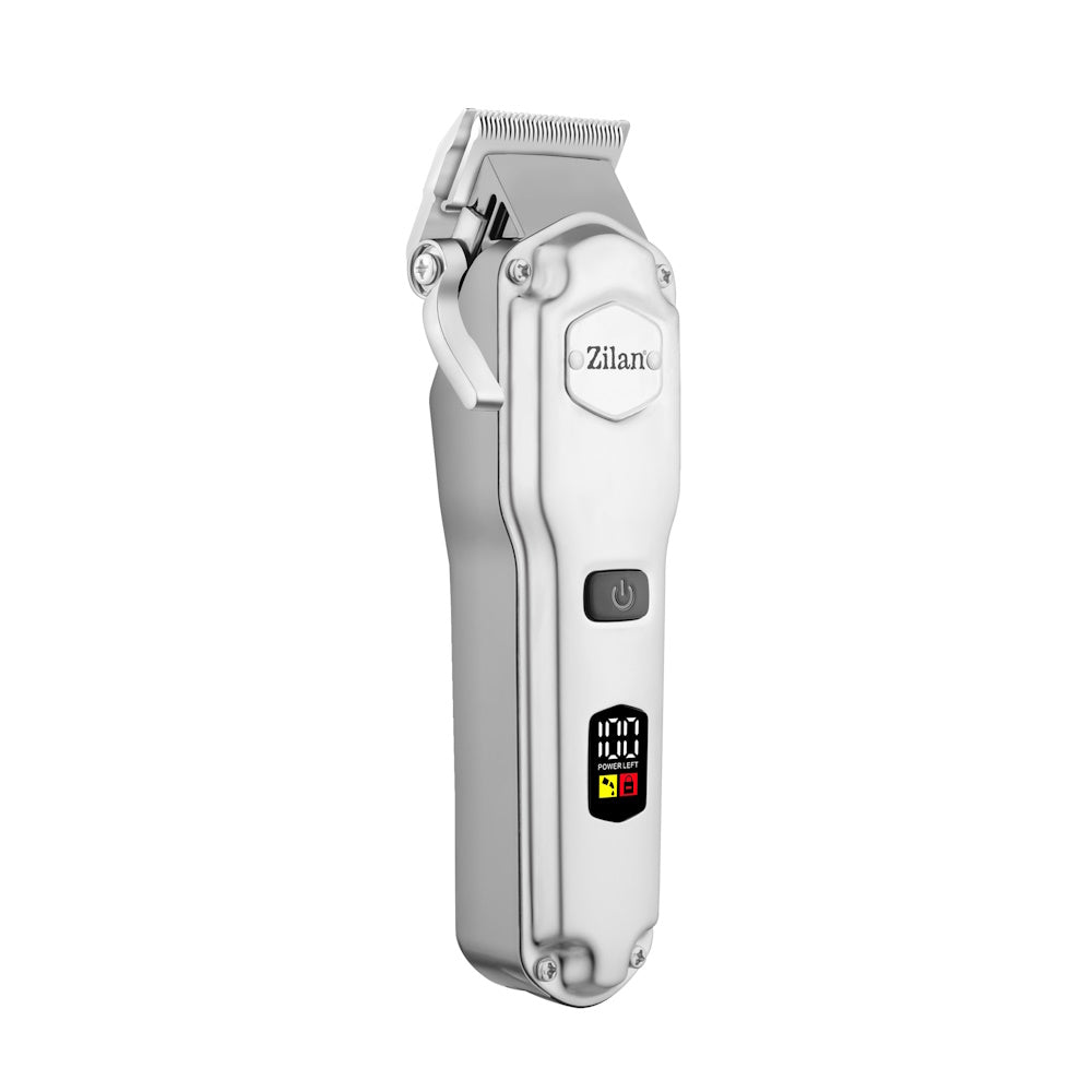 Aparat de tuns 11 in 1 Zilan ZLN8689, lame din otel inoxidabil, rezistenta la apa IPX7