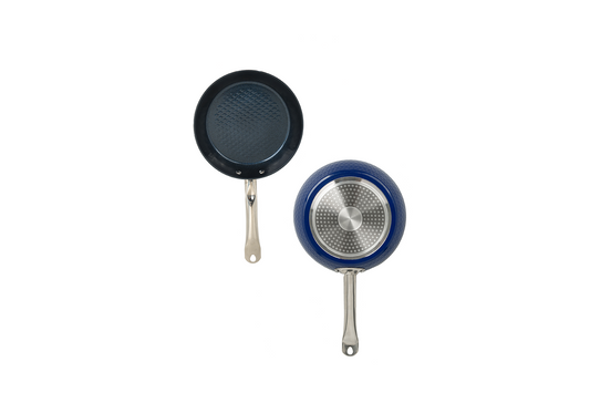 Tigaie Zilan ZLN9624 diamond, cu baza de inductie, ceramica si inox, usor de spalat, 20 cm,0.95L