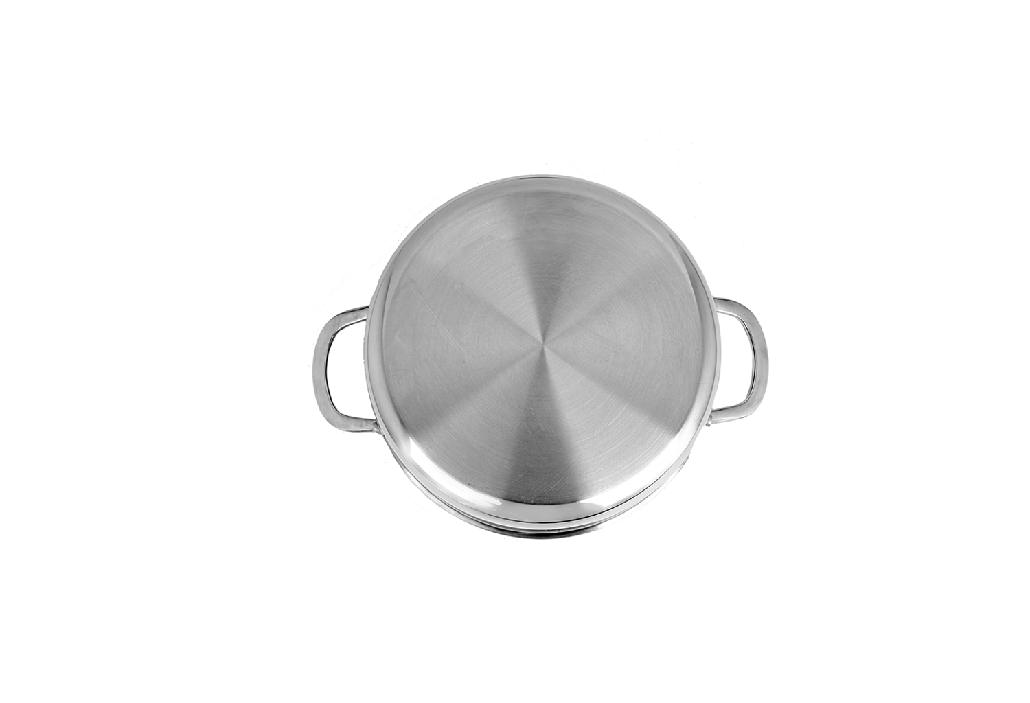 Oala Zilan ZLN9648 cu capac, tri-ply, inox, antiaderent, protectie la zgarieturi, usor de spalat, 24 cm,4.3L