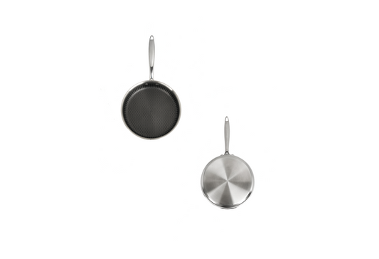 Tigaie inalta Zilan ZLN9679 cu capac tri-ply, inox, antiaderent, protectie la zgarieturi, usor de spalat, 26 cm ,3.2L