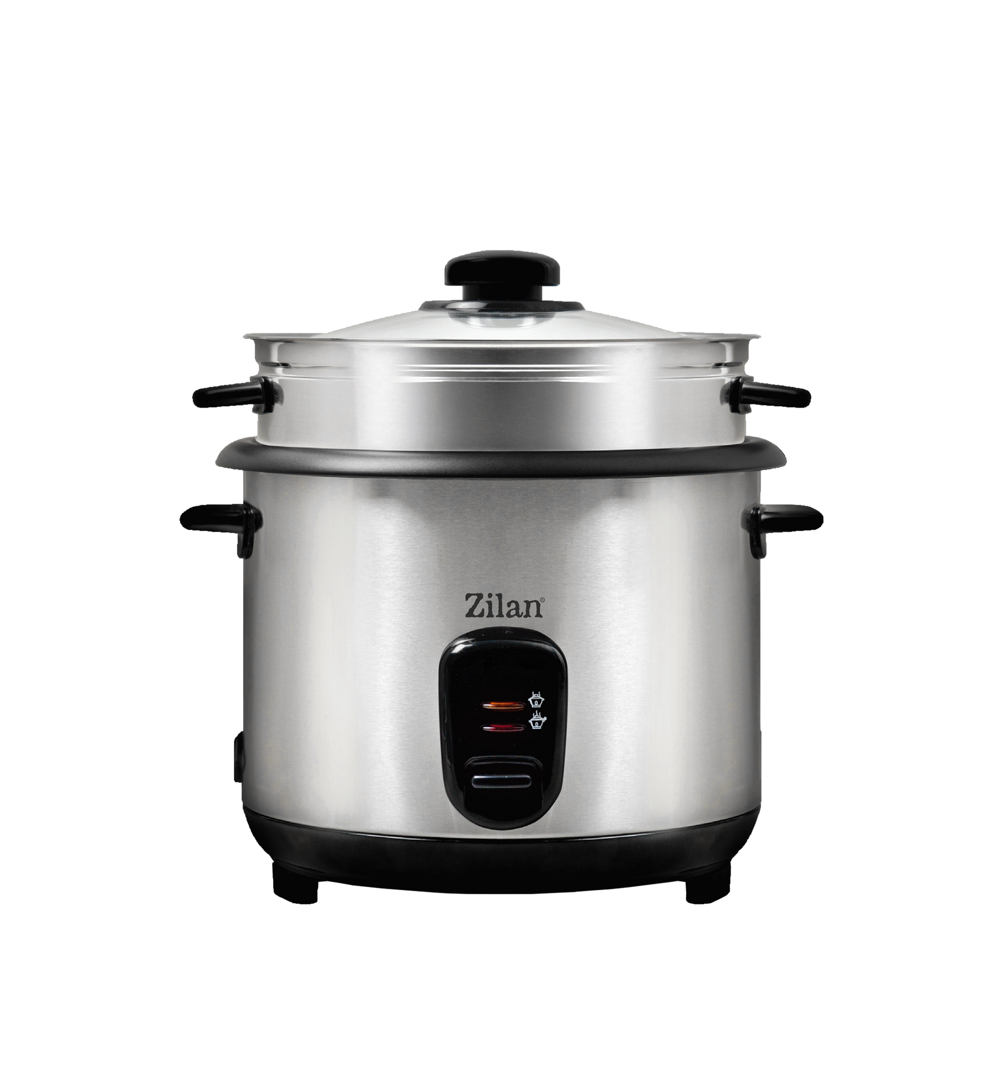 Aparat de gatit Zilan ZLN9570 2 in 1 pentru gatit orez si alimente la abur, capacitate 1.5L, 500W, sistem anti-alunecare