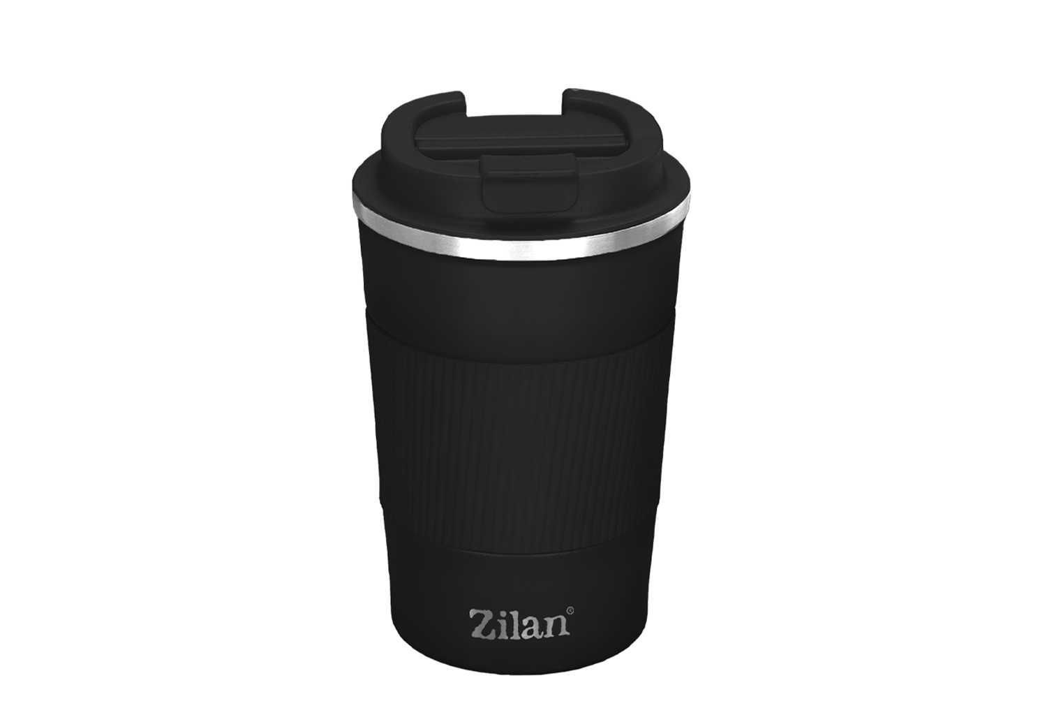 Cana de cafea Zilan ZLN9922 termos, capacitate 510ml, interior din inox, pereti dublii, negru