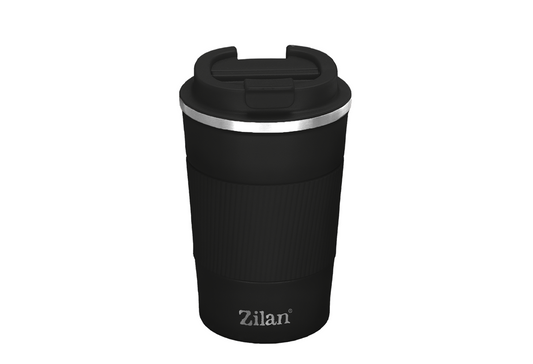 Cana de cafea Zilan ZLN9922 termos, capacitate 510ml, interior din inox, pereti dublii, negru