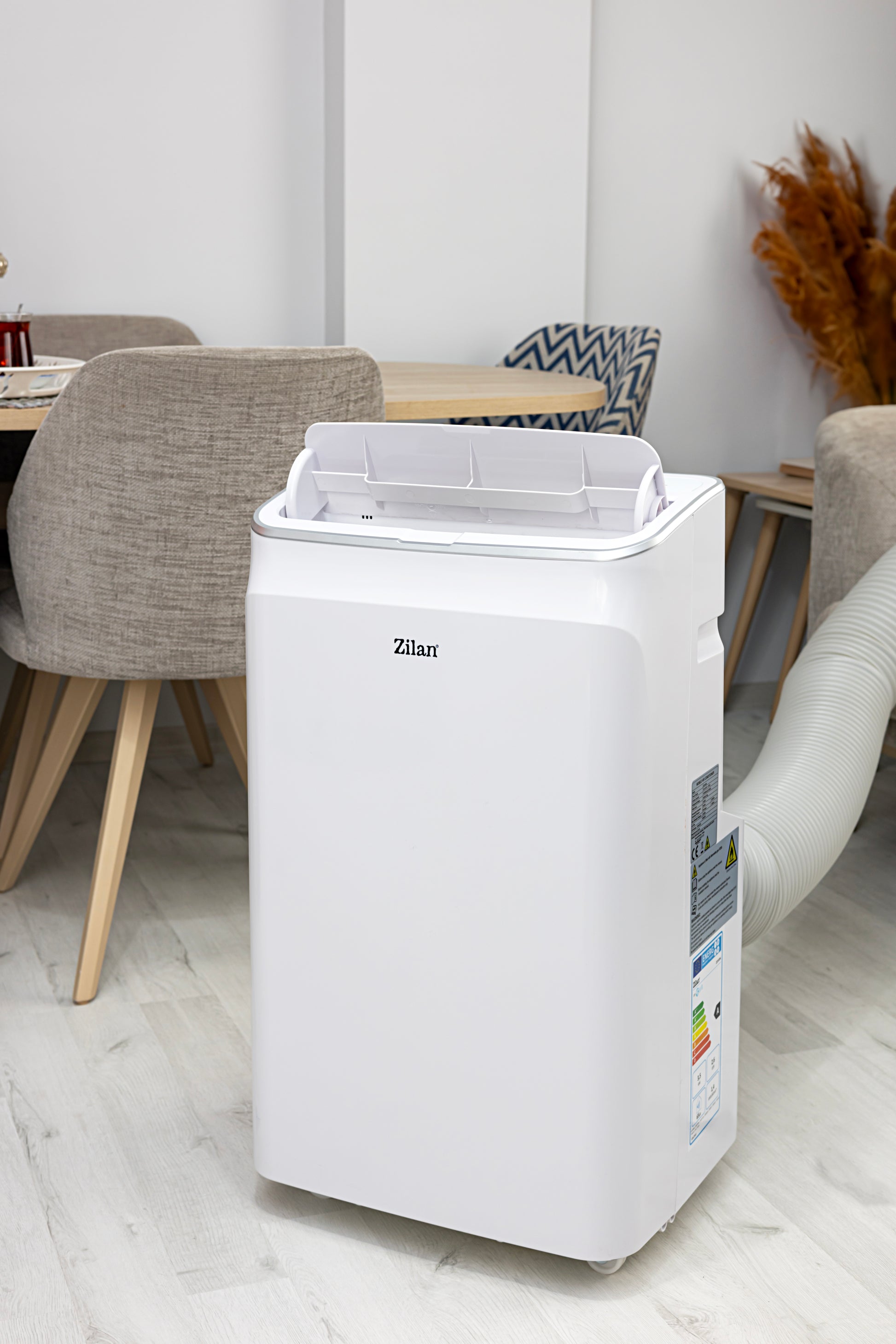 Aer conditionat mobil Zilan ZLN1054 3 in 1, 12000Btu/h, WiFi, temperatura 7-35 grade C