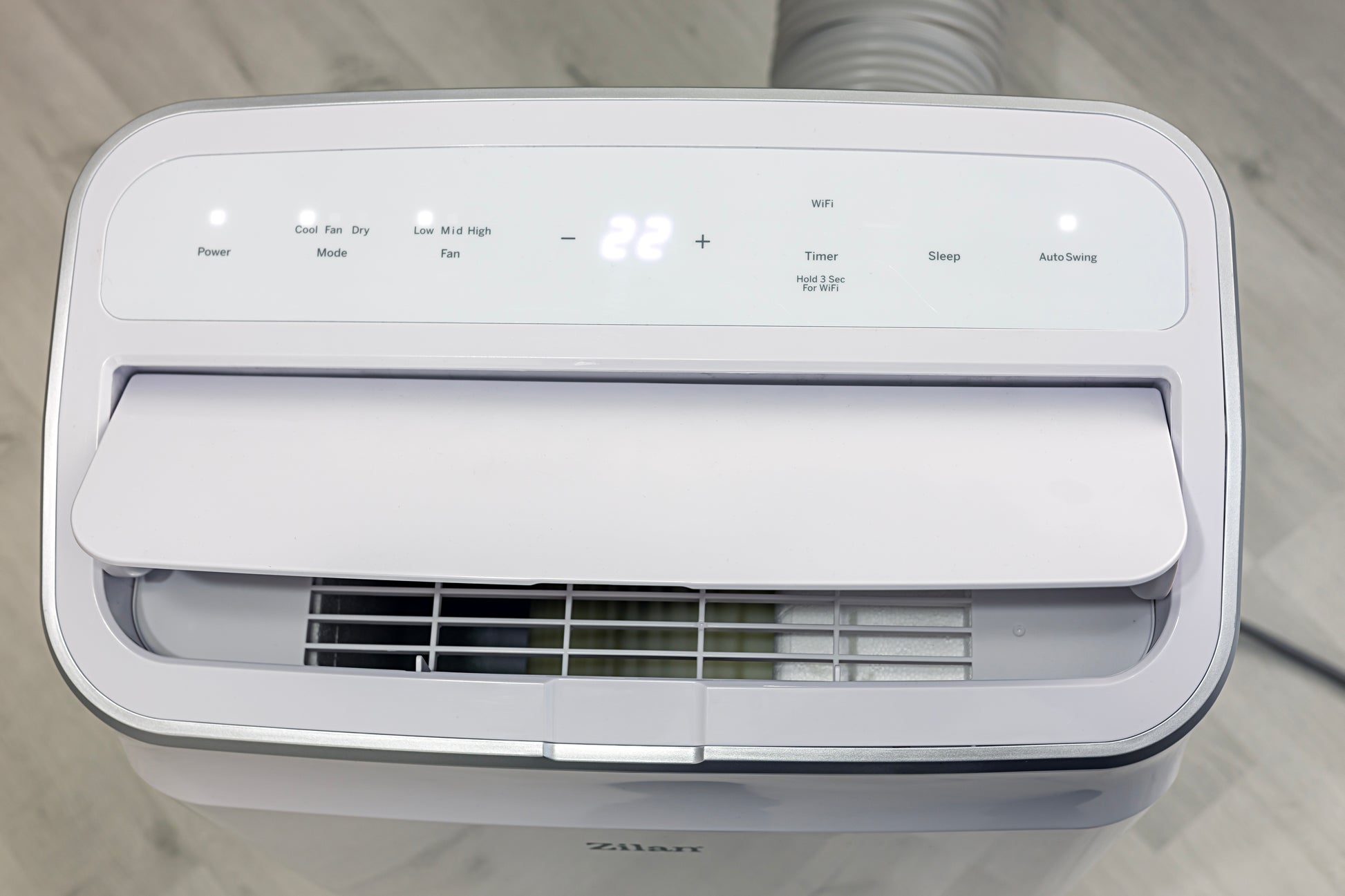 Aer conditionat mobil Zilan ZLN1054 3 in 1, 12000Btu/h, WiFi, temperatura 7-35 grade C