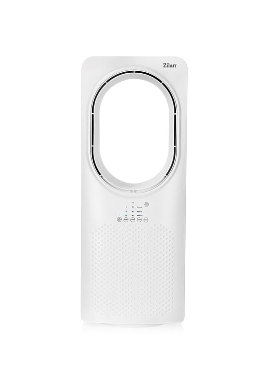 Ventilator fara palete Zilan ZLN1078, 50W, Timer, 3 trepte de viteza, 3 moduri presetate