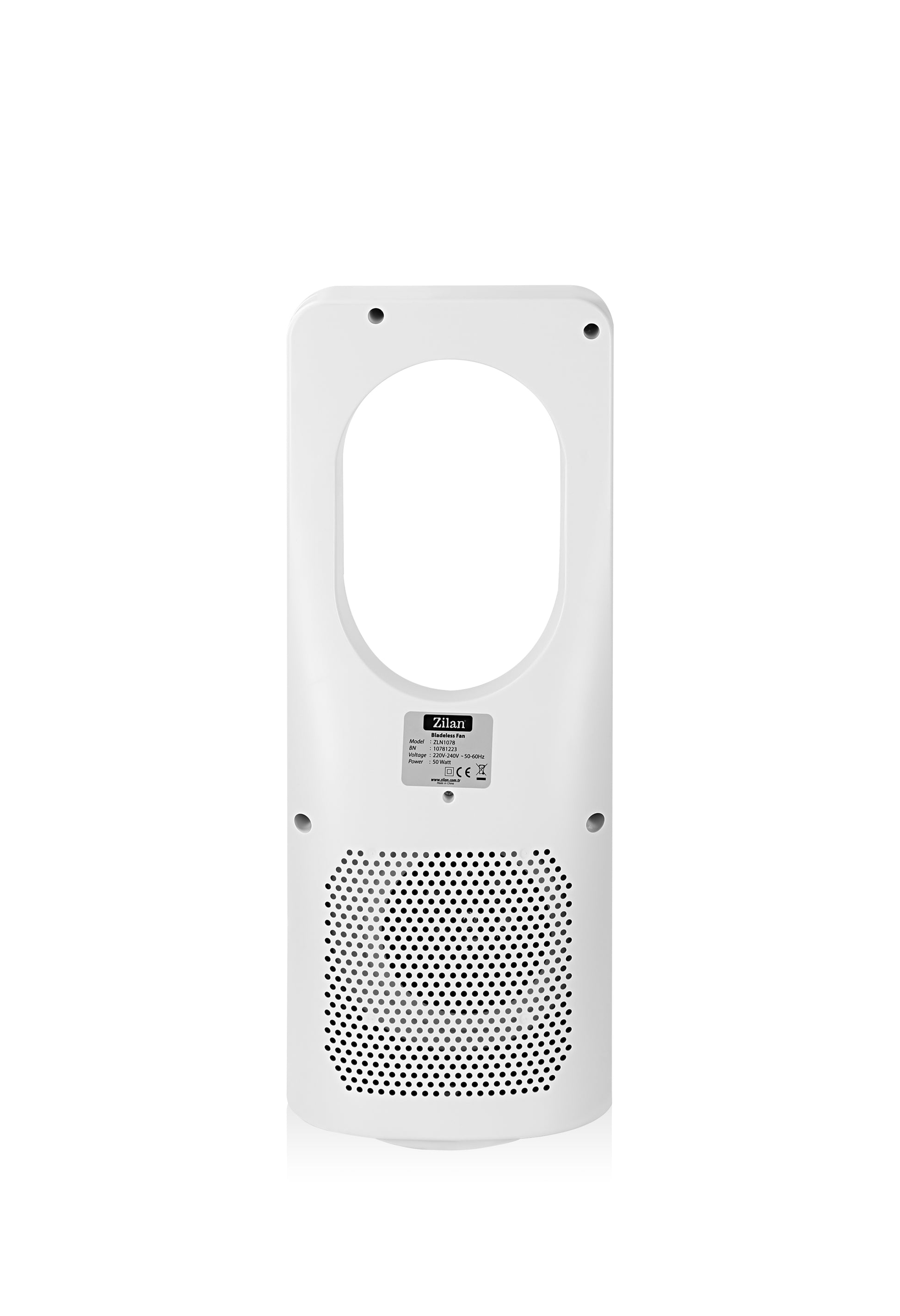 Ventilator fara palete Zilan ZLN1078, 50W, Timer, 3 trepte de viteza, 3 moduri presetate