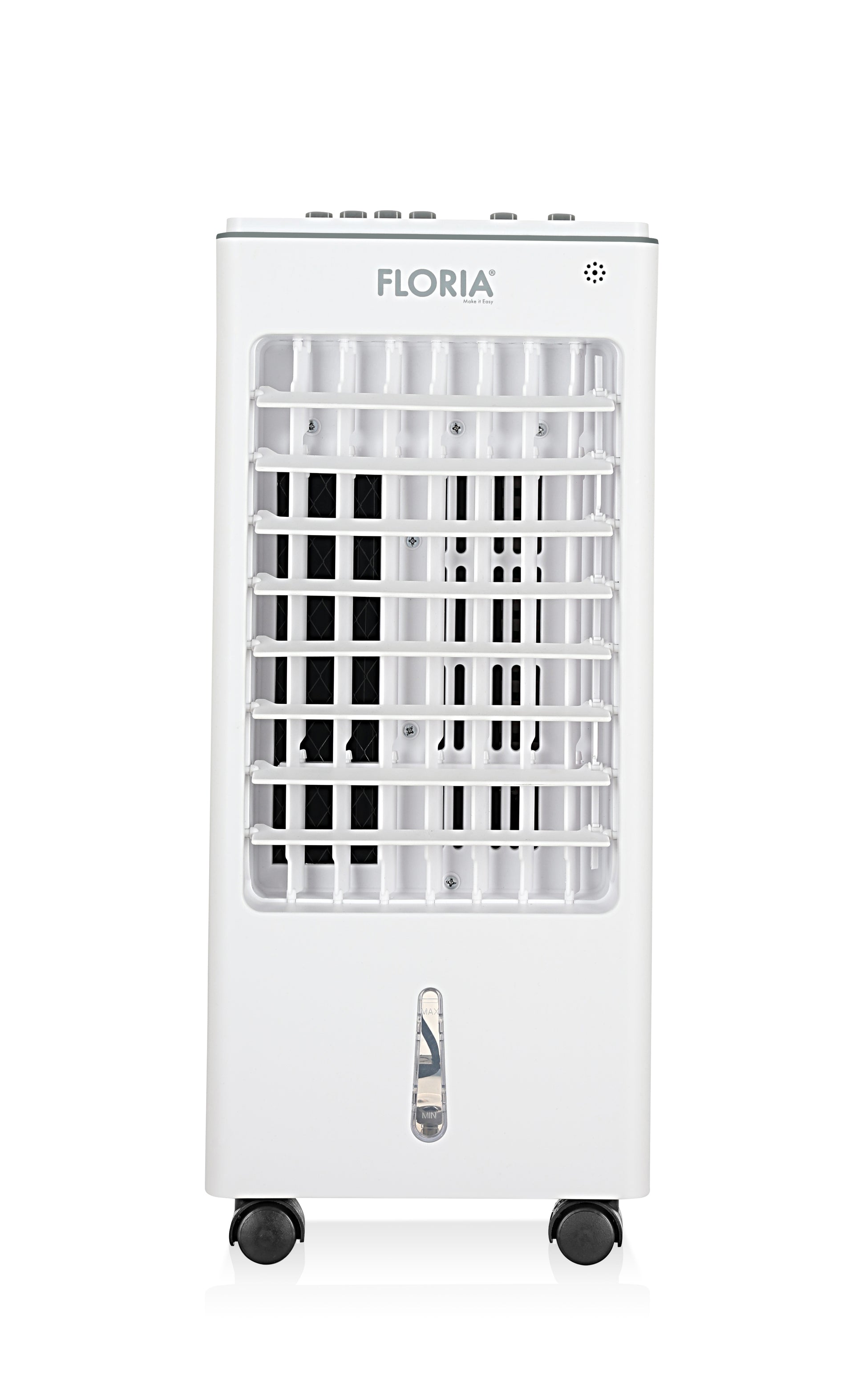 Racitor de aer Floria ZLN1108, Capacitate 2.5 L, 3 trepte de viteza, 2 recipiente pentru gheata, 65W