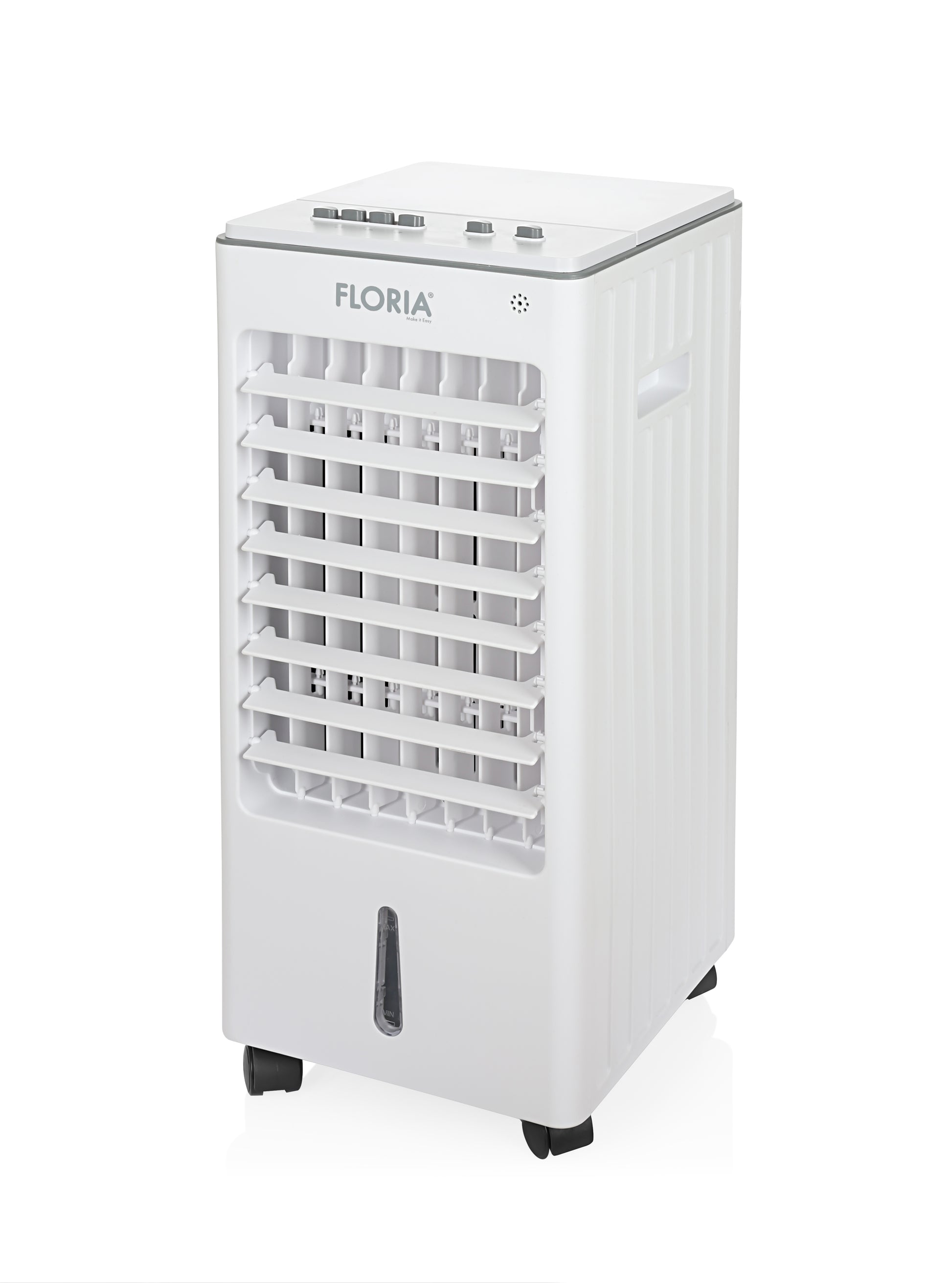 Racitor de aer Floria ZLN1108, Capacitate 2.5 L, 3 trepte de viteza, 2 recipiente pentru gheata, 65W