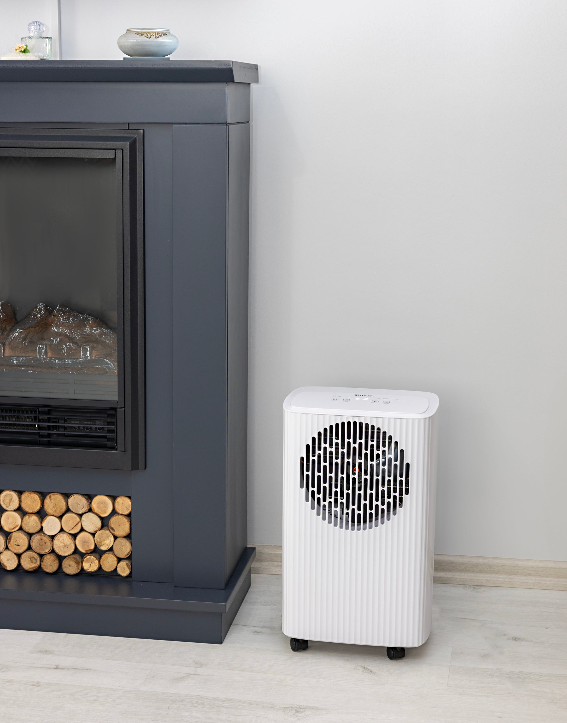 Dezumidificator aer Zilan ZLN1061, Timer, capacitate 10L la 24 de ore, Humidistat reglabil