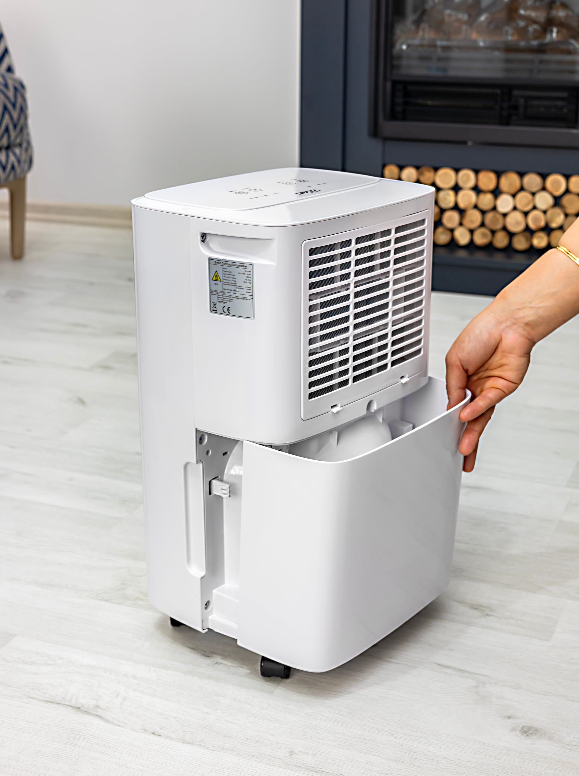 Dezumidificator aer Zilan ZLN1061, Timer, capacitate 10L la 24 de ore, Humidistat reglabil
