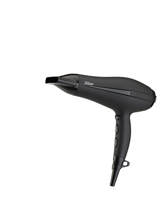 Uscator de par Zilan ZLN9167, 3 trepte de temperatura, 2 trepte de viteza, functie ionica, 2200W