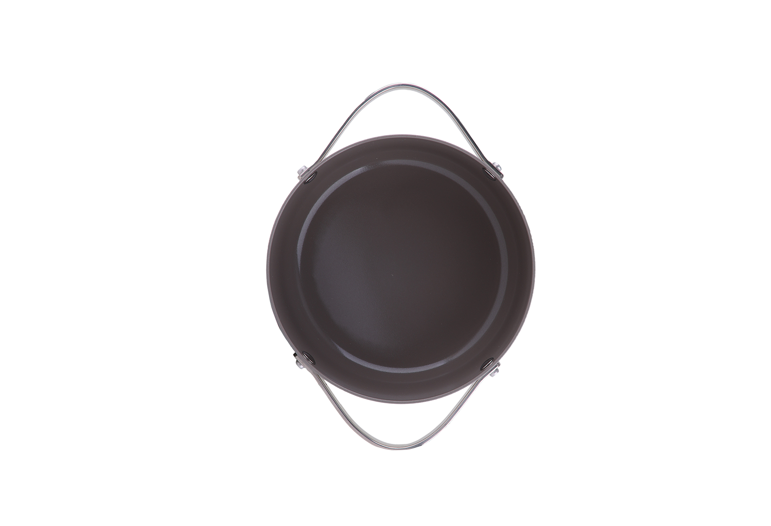 Oala Zilan ZLN0866 din 5 straturi de material, 20 cm diametru, capacitate 2.7l, Otel inoxidabil, Manere nituite