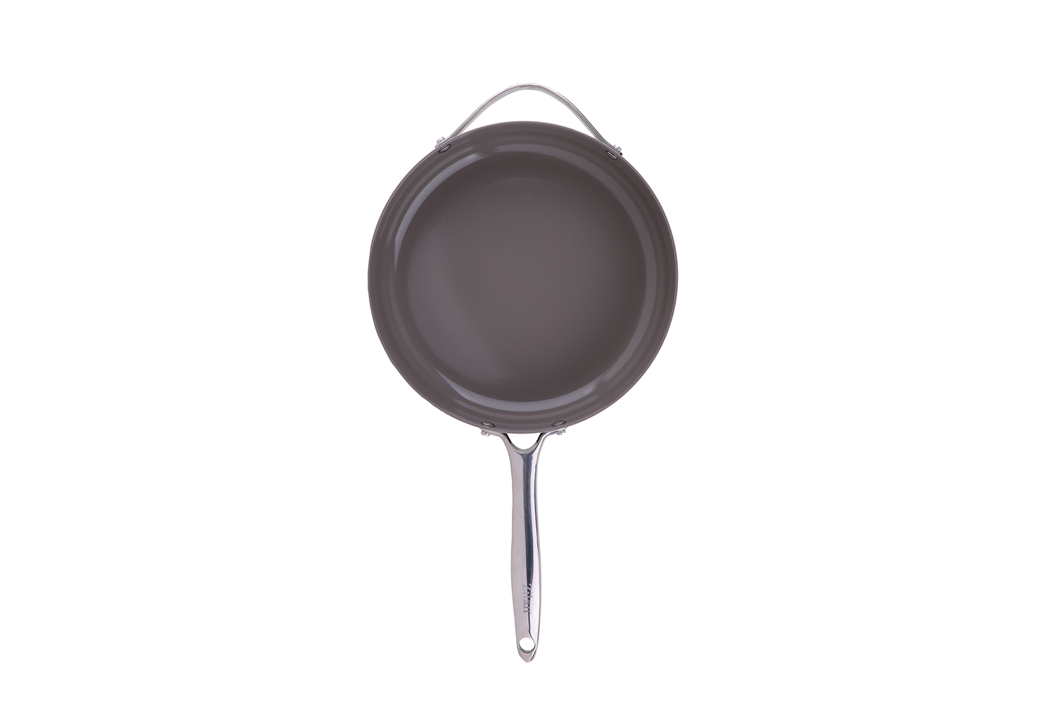 Tigaie inalta cu capac Zilan ZLN0880 din 5 straturi de material, maner inox, 28 cm