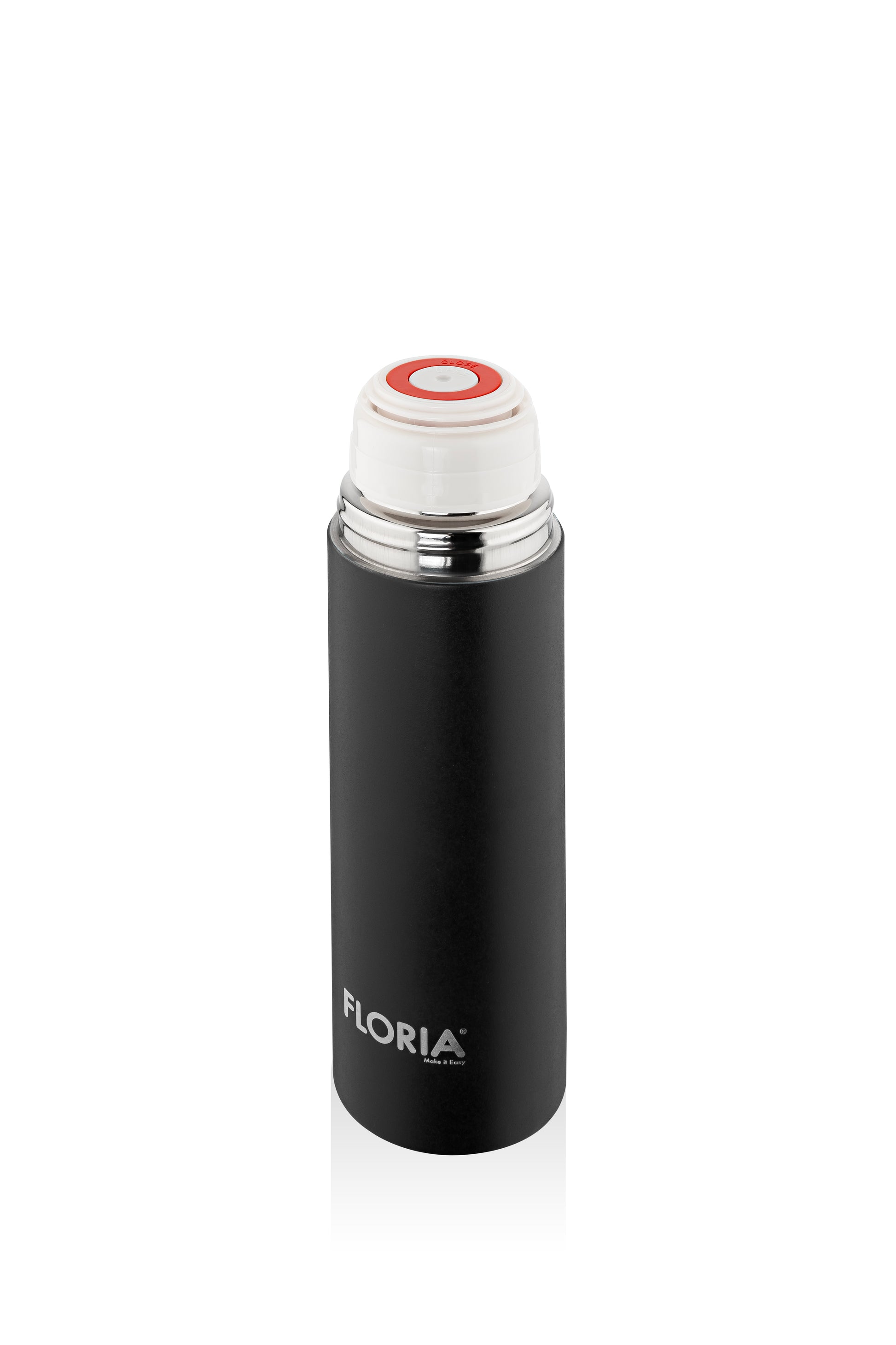 Termos Zilan ZLN0743 din inox, capacitate 500ml, 3 capace care pot fi folosite pe post de cana