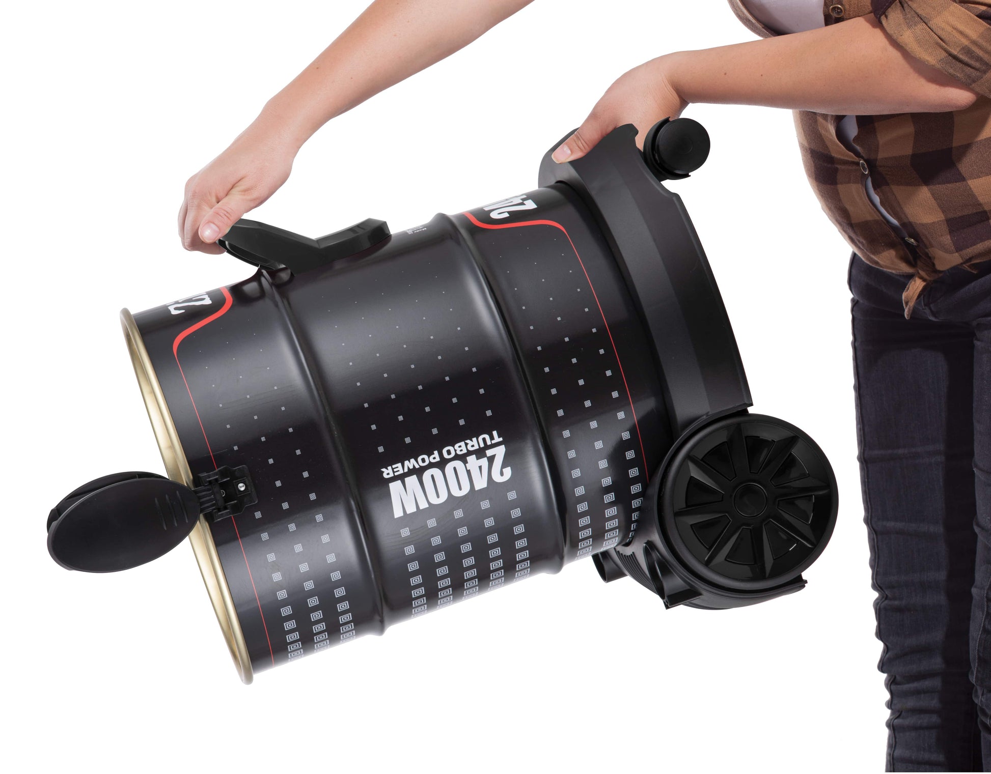 Aspirator Zilan ZLN2006, Putere 2400W, Putere aspirare 200W, Fara sac, Functie de suflare, Capacitate 21L