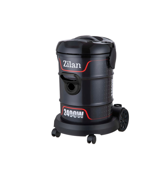 Aspirator Zilan ZLN2006, Putere 2400W, Putere aspirare 200W, Fara sac, Functie de suflare, Capacitate 21L
