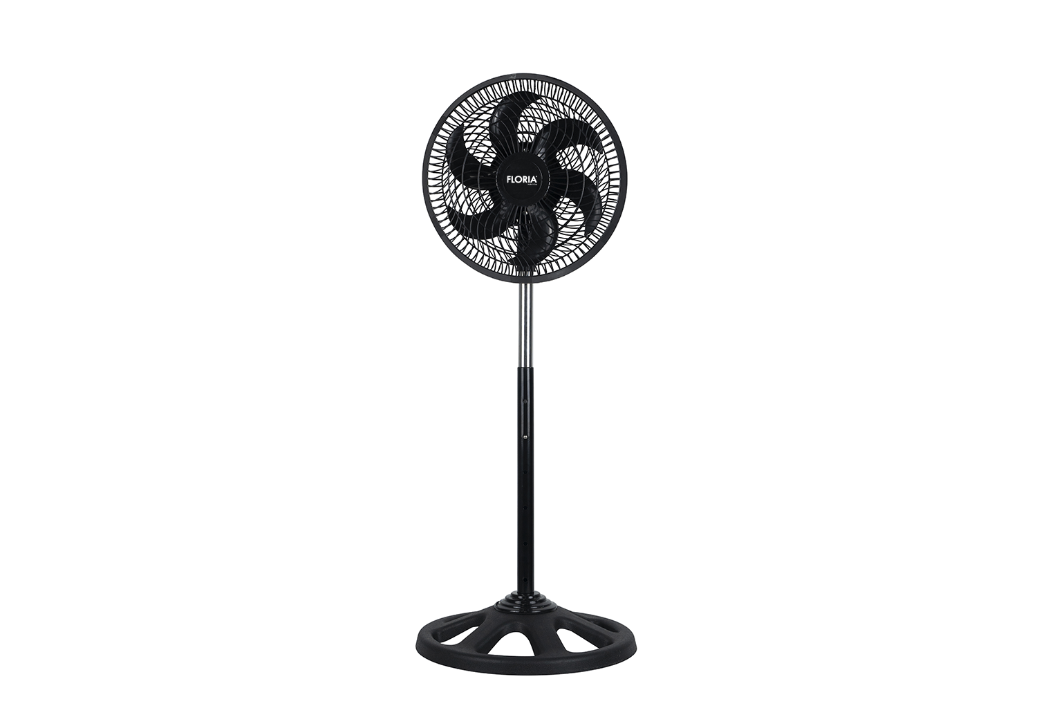 Ventilator cu picior Floria ZLN1092, Inaltime reglabila, Putere 55W, 3 trepte de viteza, Oscilatie, 2500RPM