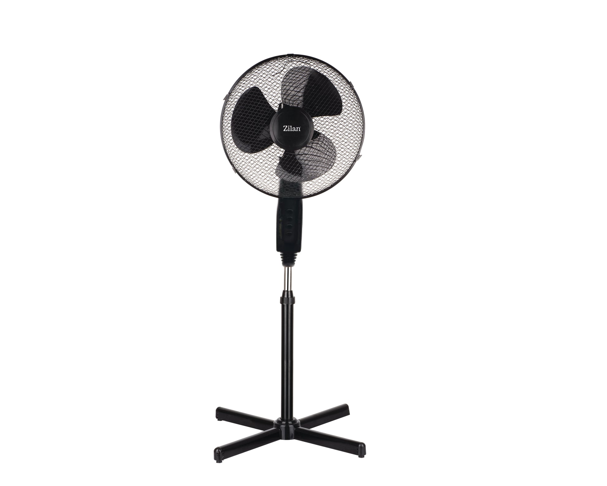 Ventilator cu picior Zilan ZLN2000, Inaltime reglabila, 40W, 3 trepte de viteza