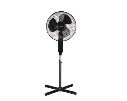 Ventilator cu picior Zilan ZLN2000, Inaltime reglabila, 40W, 3 trepte de viteza