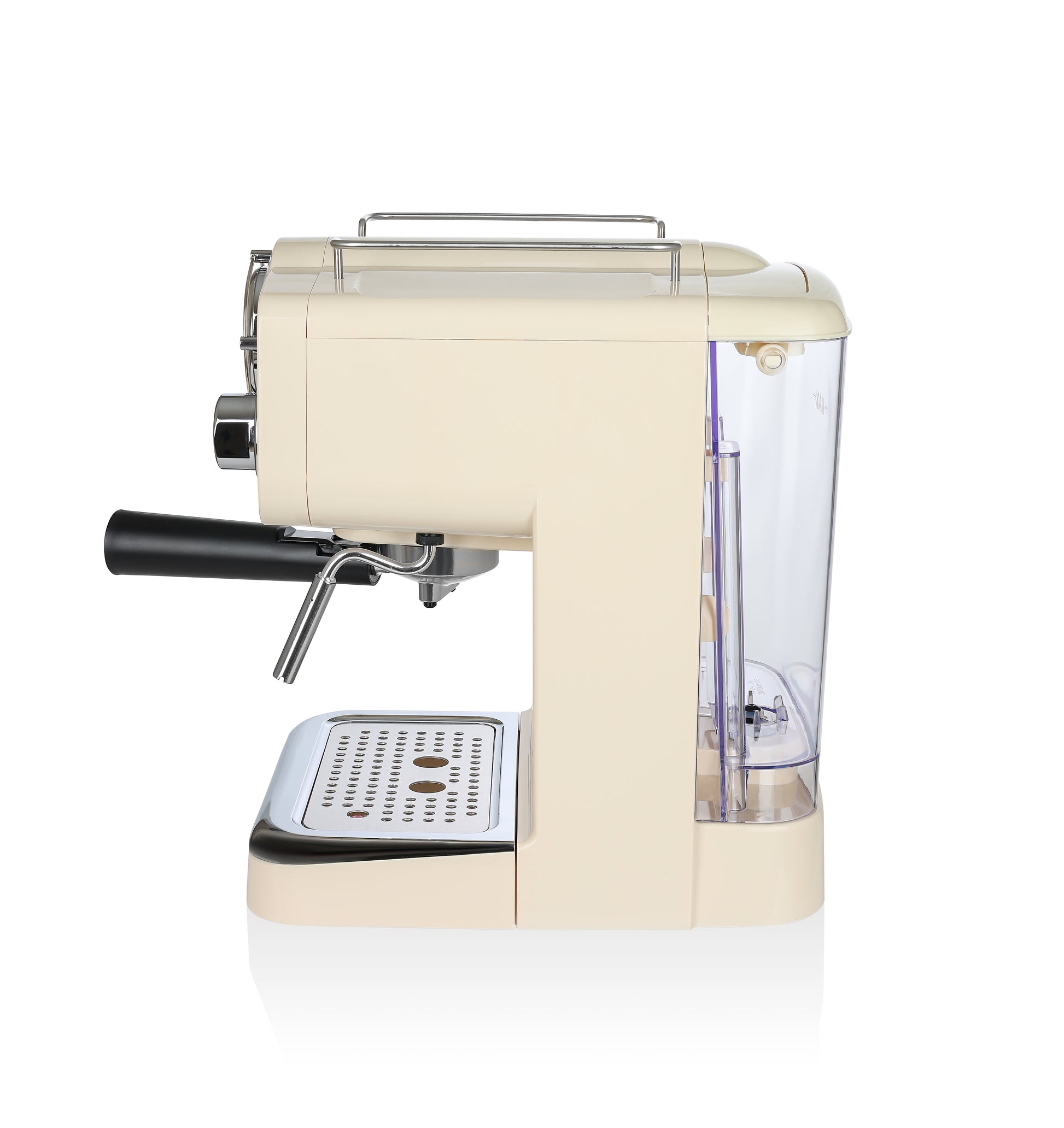 Espressor manual Zilan ZLN2992 Crem,15 Bar, 1.25 l, 1100W, Design Retro