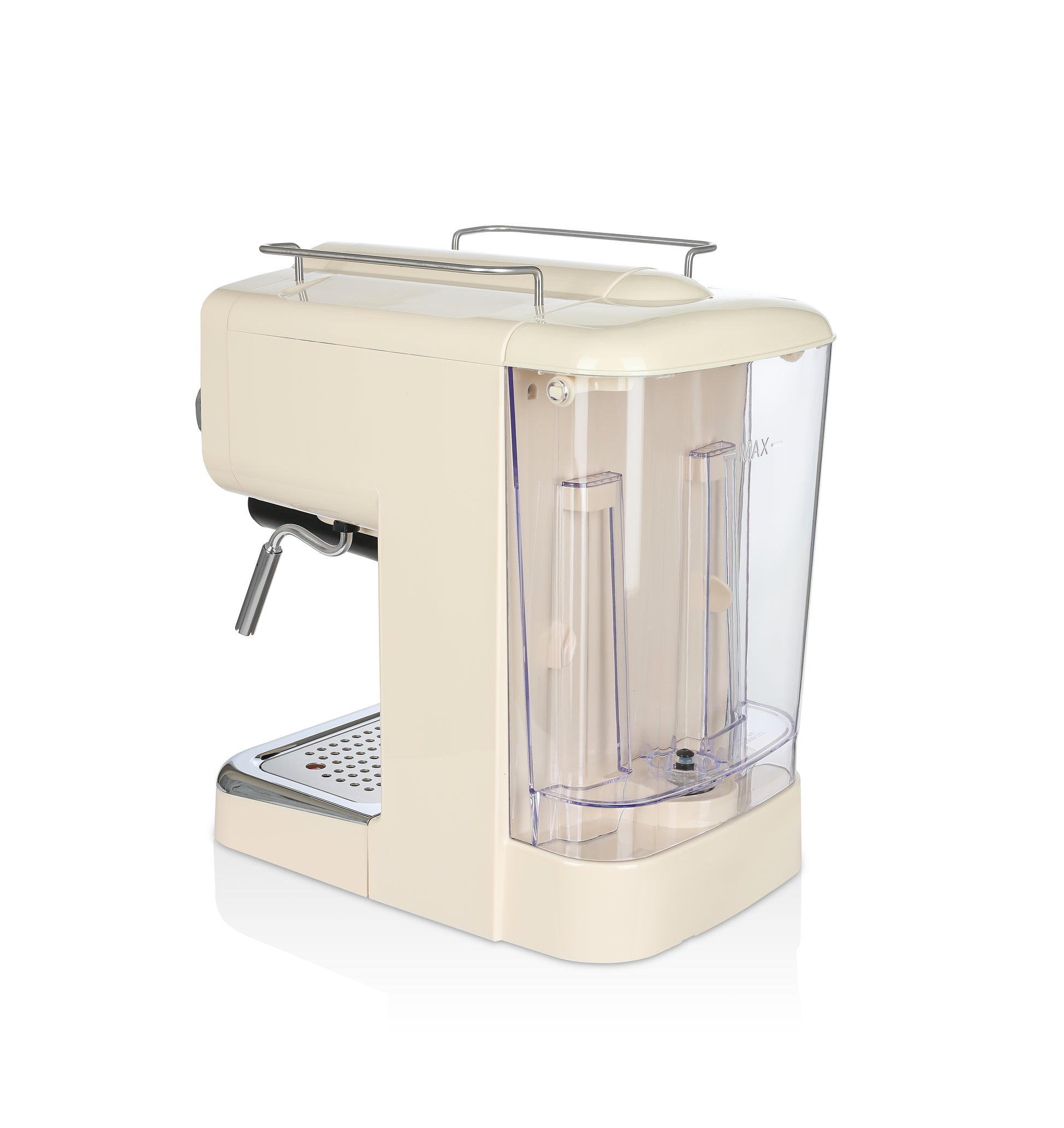 Espressor manual Zilan ZLN2992 Crem,15 Bar, 1.25 l, 1100W, Design Retro