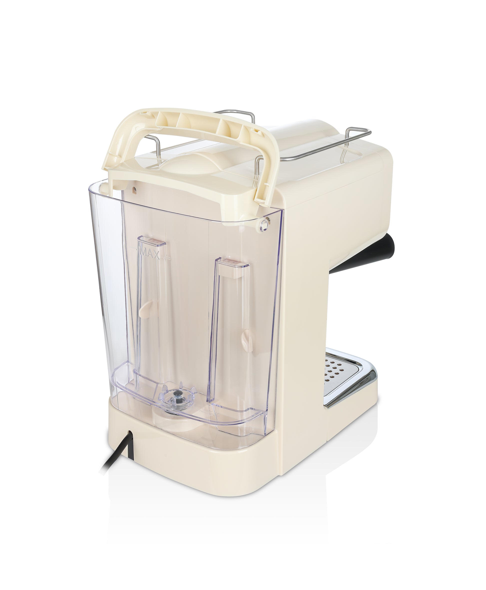 Espressor manual Zilan ZLN2992 Crem,15 Bar, 1.25 l, 1100W, Design Retro