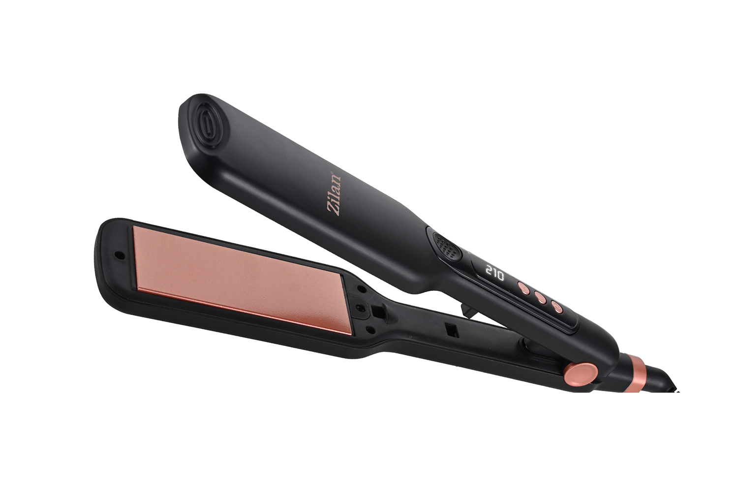 Placa pentru indreptat parul Zilan ZLN9501 Harmonia, 7 trepte de temperatura, 210°C  temperatura maxima, 61W