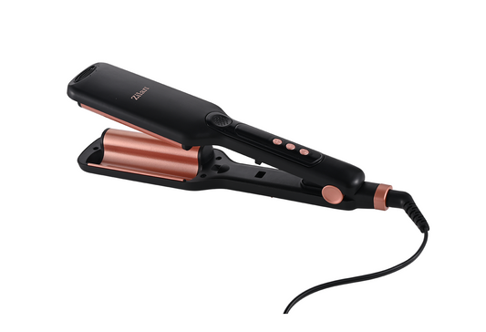 Placa pentru ondulat parul in valuri Zilan ZLN9495 Hera, 7 trepte de temperatura, temperatura maxima 210°C, afisaj LED, 82W