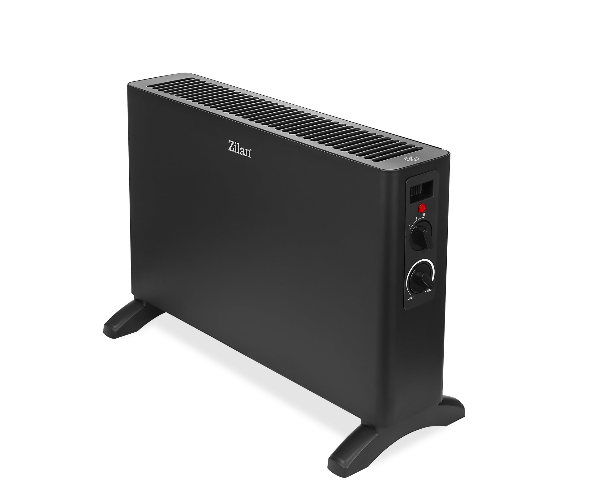 Convector electric Zilan ZLN2044, 2 trepte de viteza 1250W-2000W, termostat reglabil, protectie la supraincalzire