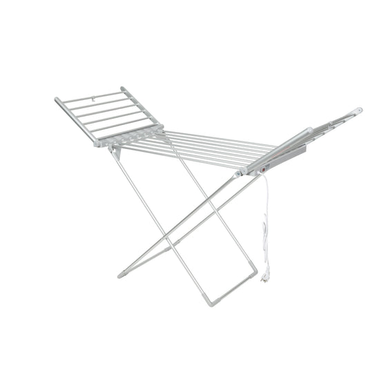 Uscator de rufe electric Zilan ZLN2060, suprafata 12m, inaltime ajustabila, aluminiu inoxidabil, pliabil, 230W