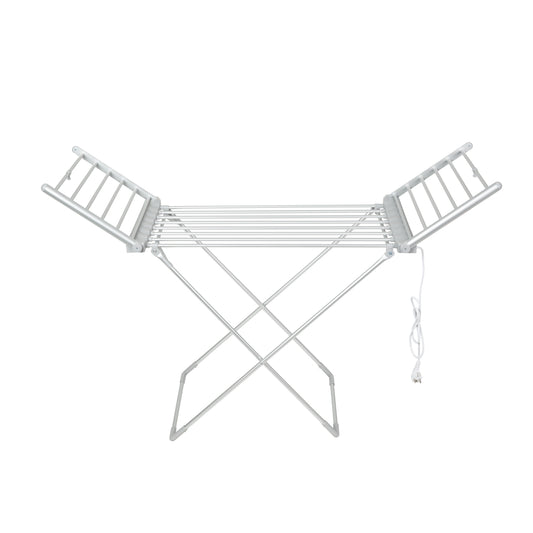 Uscator de rufe electric Zilan ZLN2060, suprafata 12m, inaltime ajustabila, aluminiu inoxidabil, pliabil, 230W