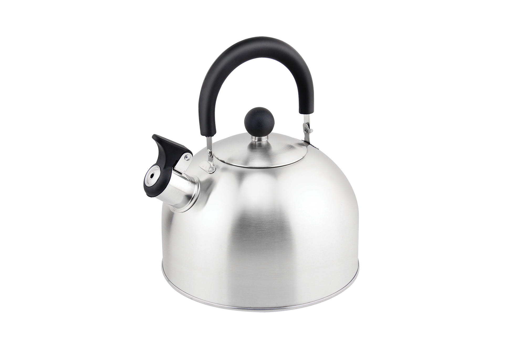 Ceainic din inox cu fluier Floria ZLN1276, Exterior polishat, Compatibil gaz, electric  inductie, Capacitate 3L