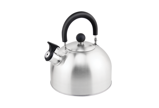 Ceainic din inox cu fluier Floria ZLN1276, Exterior polishat, Compatibil gaz, electric  inductie, Capacitate 3L