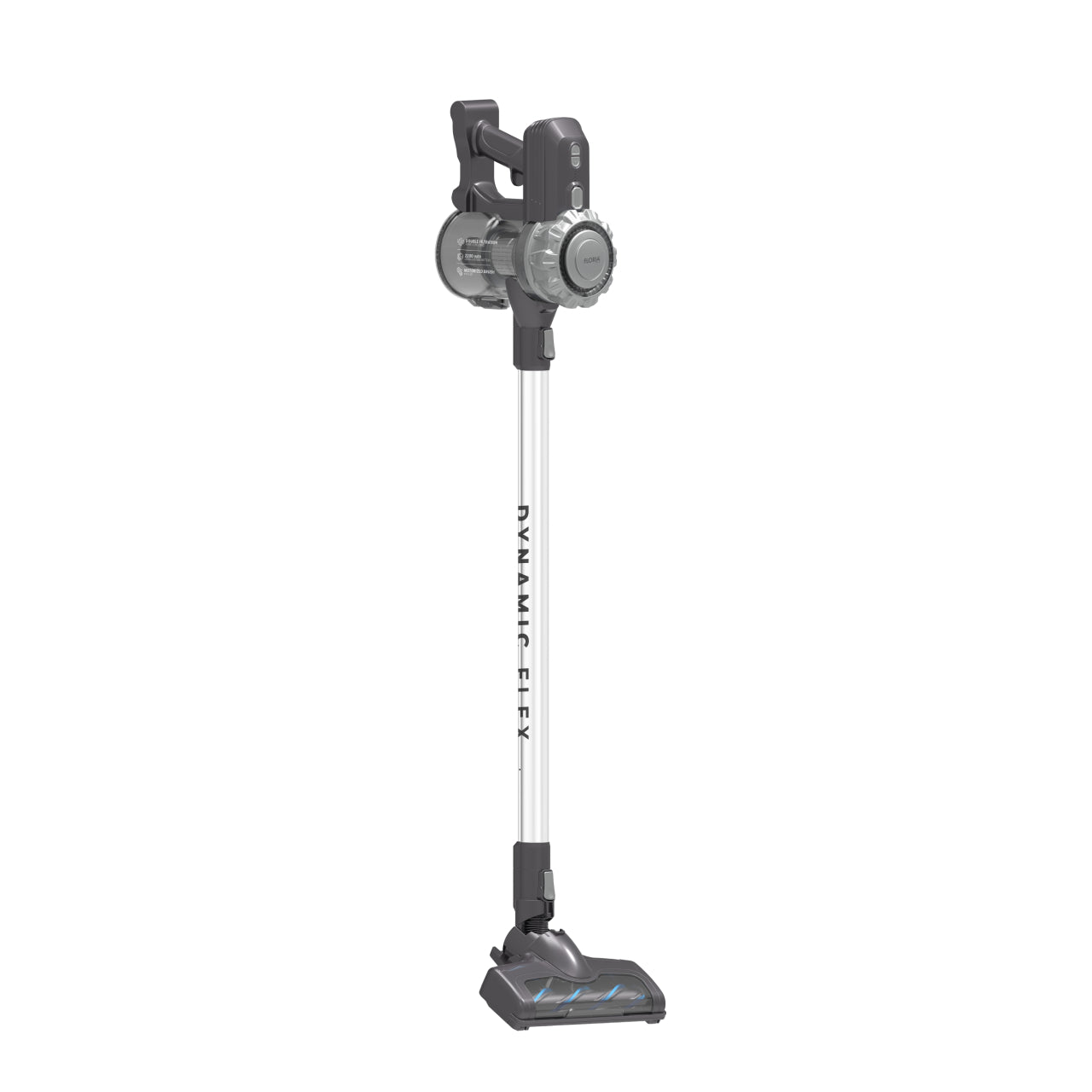 Aspirator vertical 2 in 1 Floria ZLN1665, Capacitate 0.8L, Putere 150W, Baterie 2200mAh, Filtru Hepa + Cyclonic