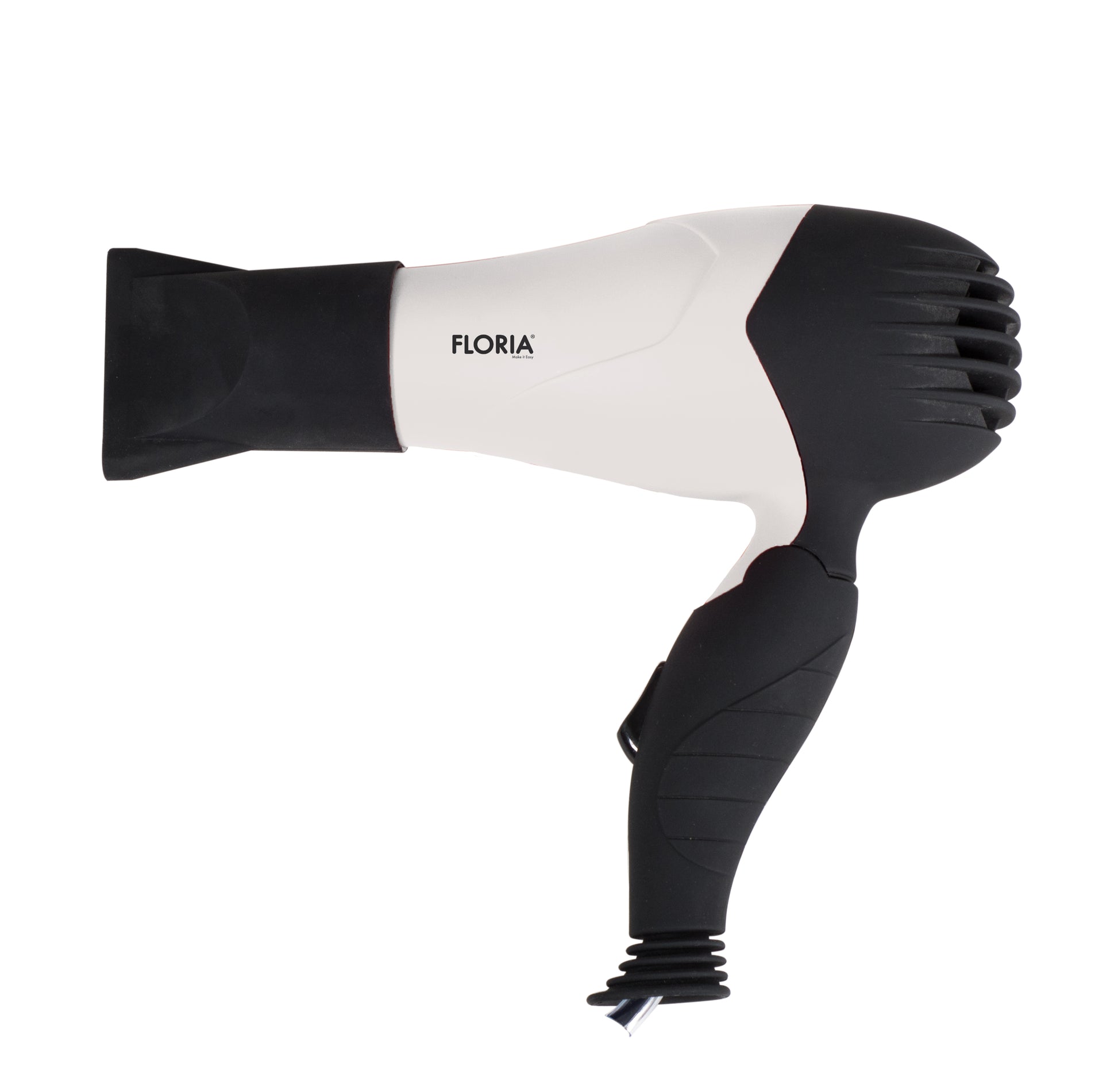 Uscator de par Floria ZLN-8975, Alb, Putere 850 W, Maner pliabil, Protectie impotriva supraincalzirii