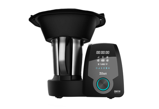 Robot de bucatarie Zilan ZLN9334 ONYX multifunctional Thermorobot, 1700W, Capacitate 3.3L, 30 de functii, Afisaj digital LED, aplicatie mobil