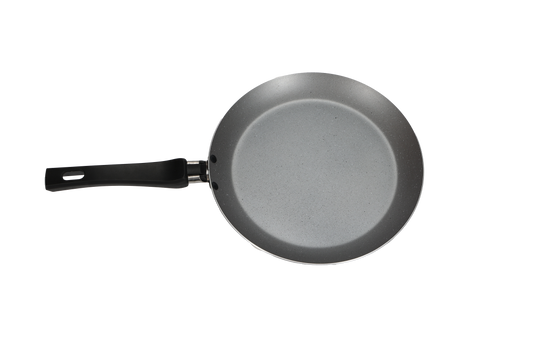 Tigaie aluminiu Floria ZLN2009 pentru clatite, Diametru 24 cm, 2 straturi Non-Stick, Maner din bachelita, Compatibil masina de spalat vase