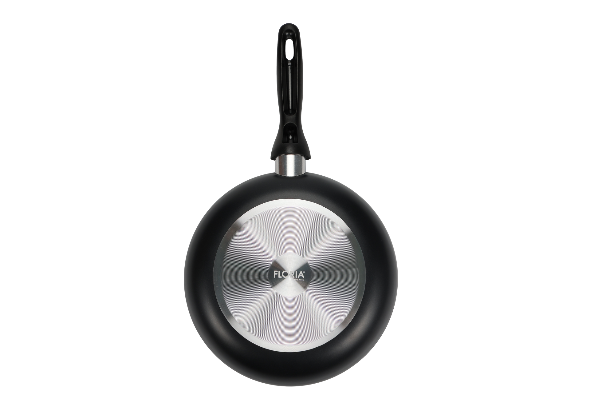 Tigaie aluminiu Floria ZLN1906, Diametru 22 cm, 2 straturi Non-Stick, Maner din bachelita, Compatibil masina de spalat vase
