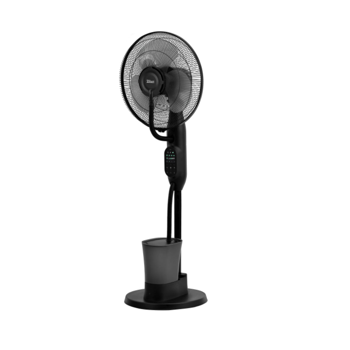Ventilator Zilan ZLN0977 cu pulverizare, Capacitate apa 2.8L, 3 trepte de viteza, 3 moduri presetate, Timer, Telecomanda, Putere 75W