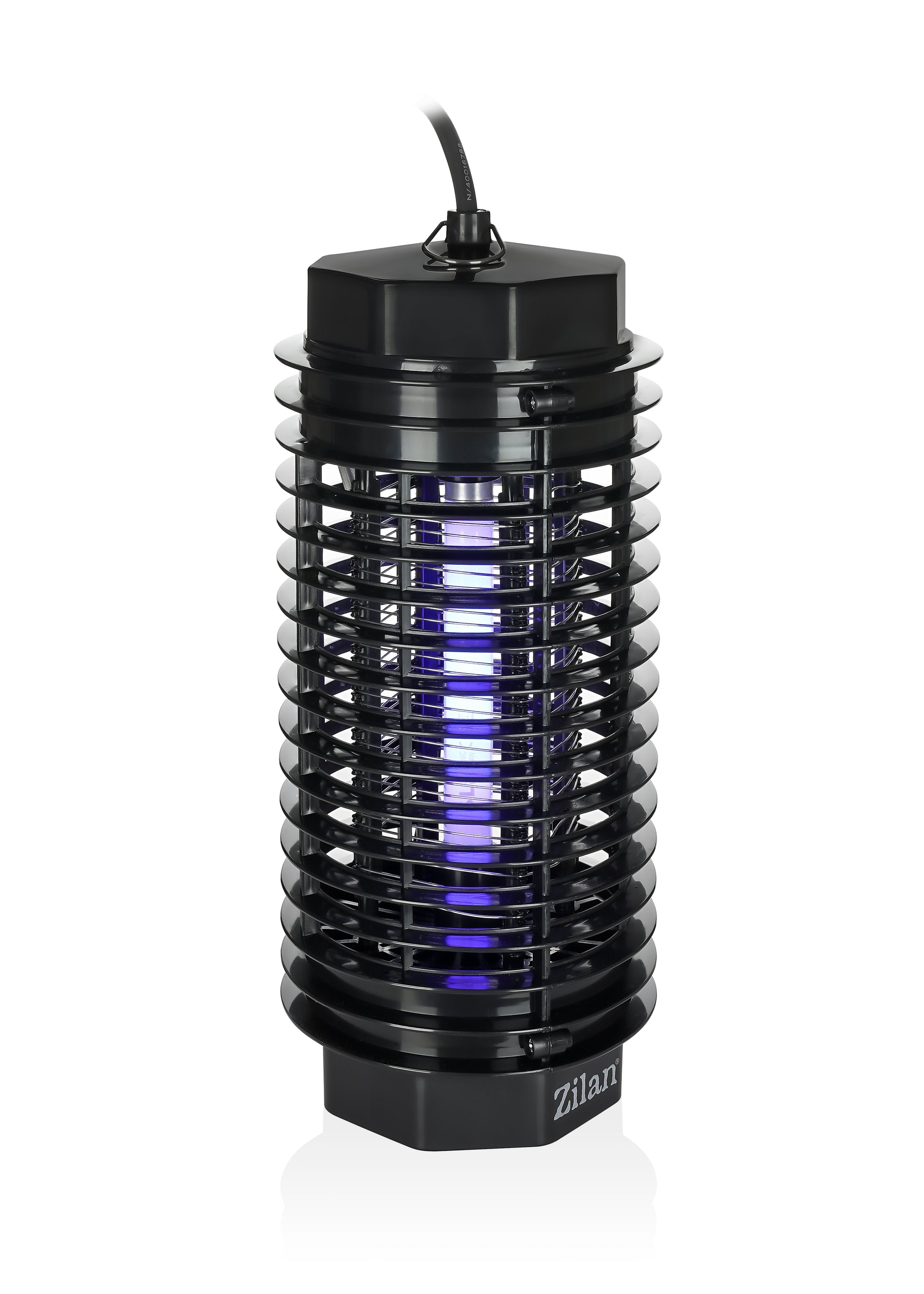 Aparat anti-insecte Zilan ZLN2600, Putere 4W, 1000 Volti, Zona de acoperire 20 metri patrati, Functionare Netoxica, Grilaj de siguranta