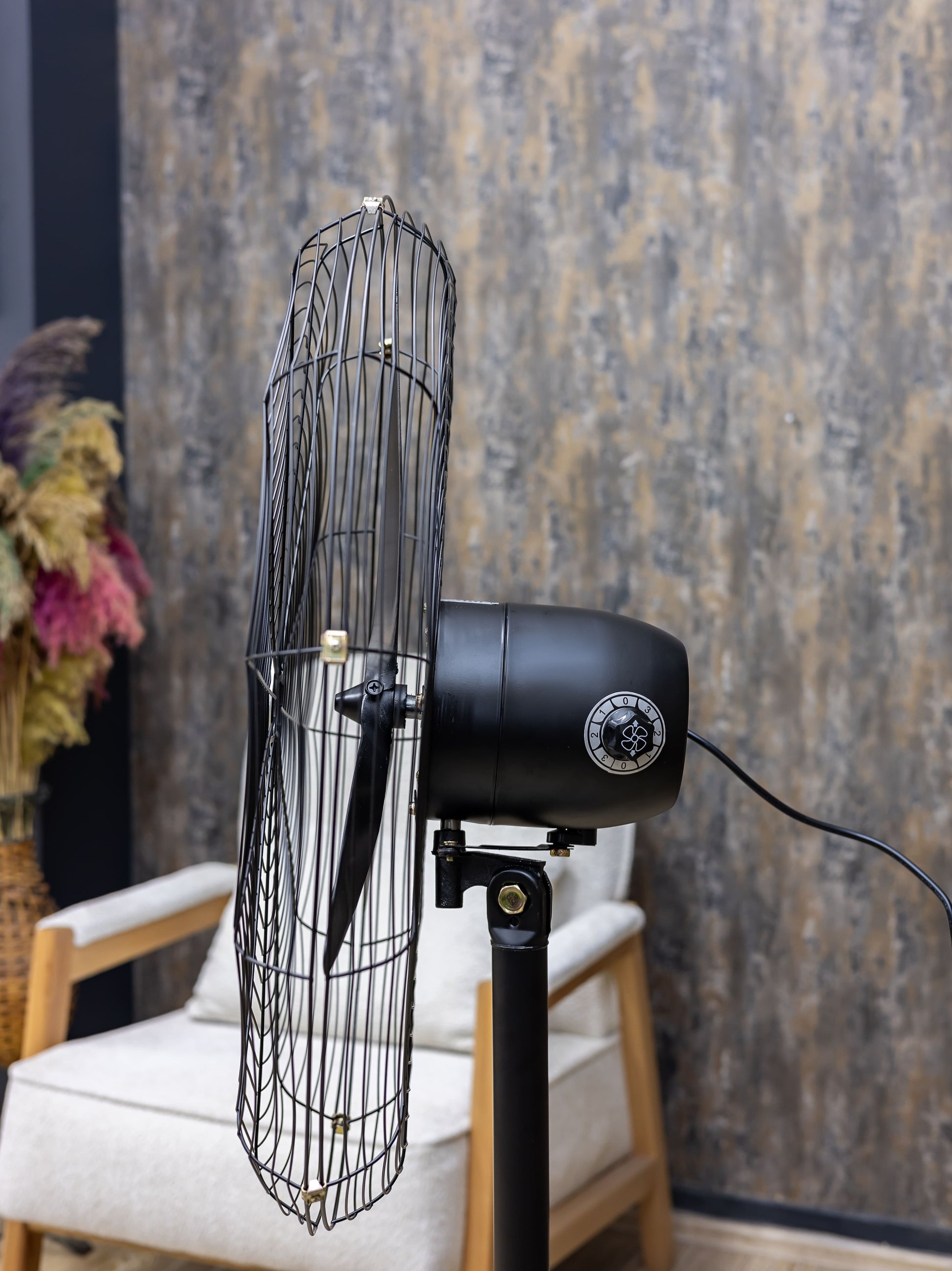 Ventilator Zilan ZLN2549 cu picior sau pentru perete, Diametru grilaj 68 cm, Putere 130W, Pozitie fixa sau oscilanta