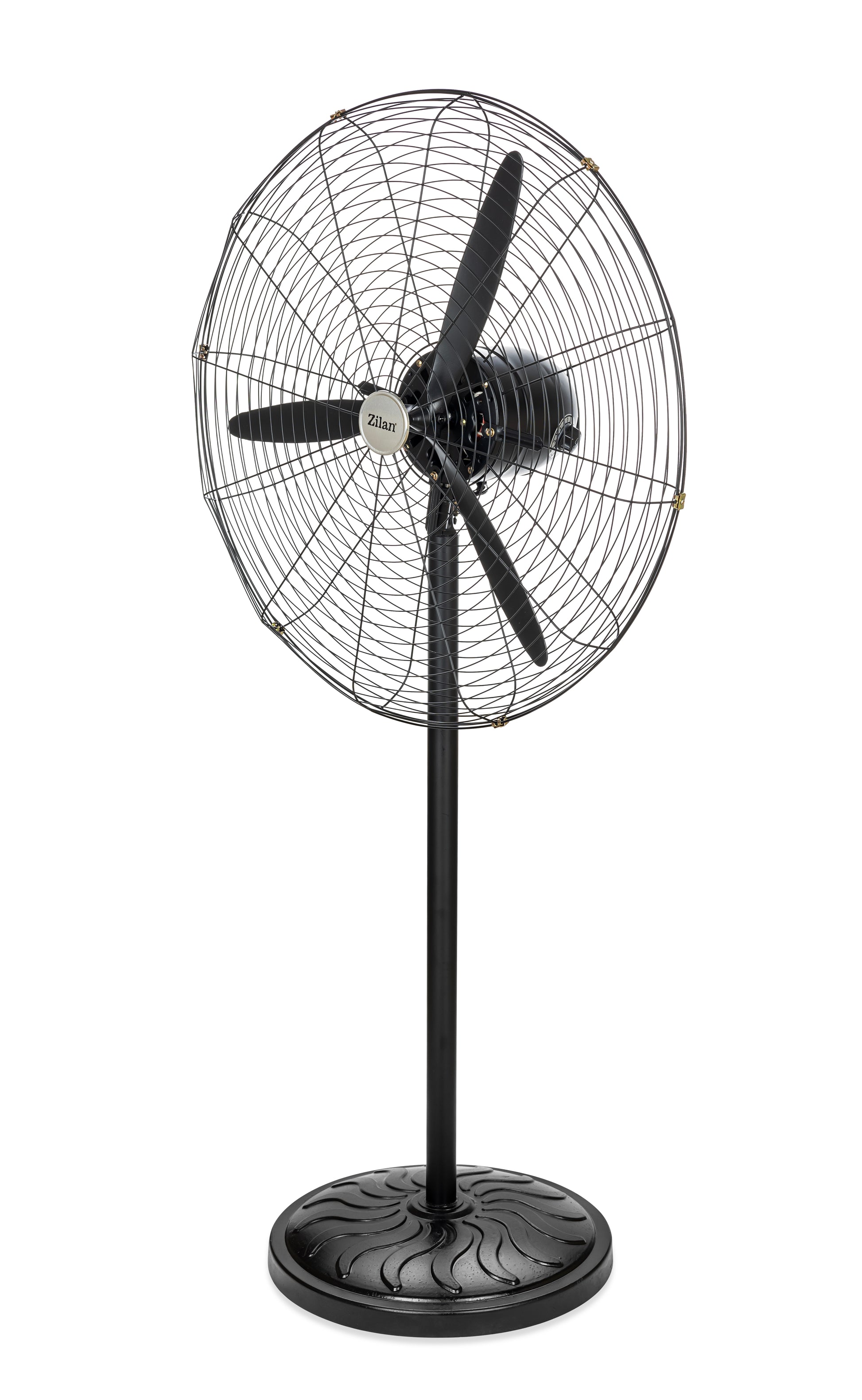 Ventilator Zilan ZLN2549 cu picior sau pentru perete, Diametru grilaj 68 cm, Putere 130W, Pozitie fixa sau oscilanta