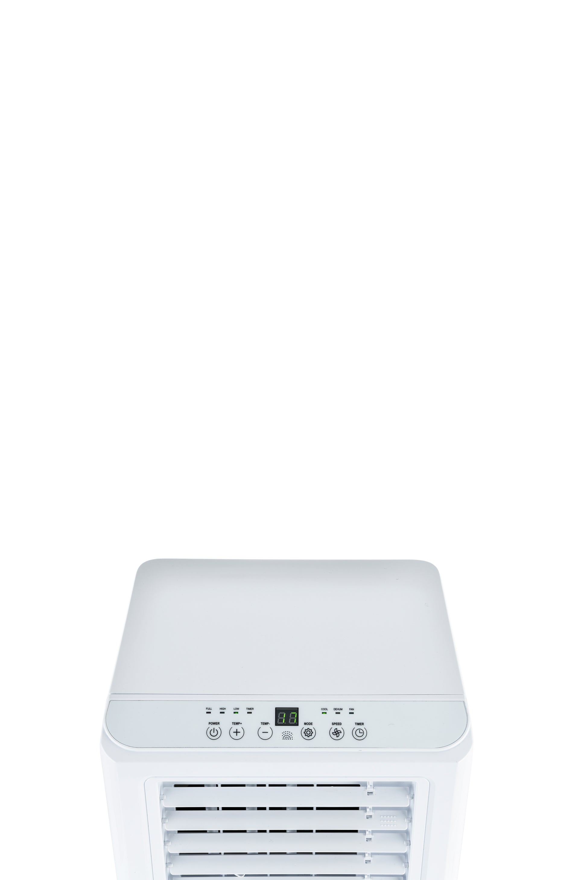 Aer conditionat portabil Zilan ZLN2495 Alb, functie de racire, dezumidificare si ventilatie, Telecomanda, 2 trepte de viteza, 7000 BTU