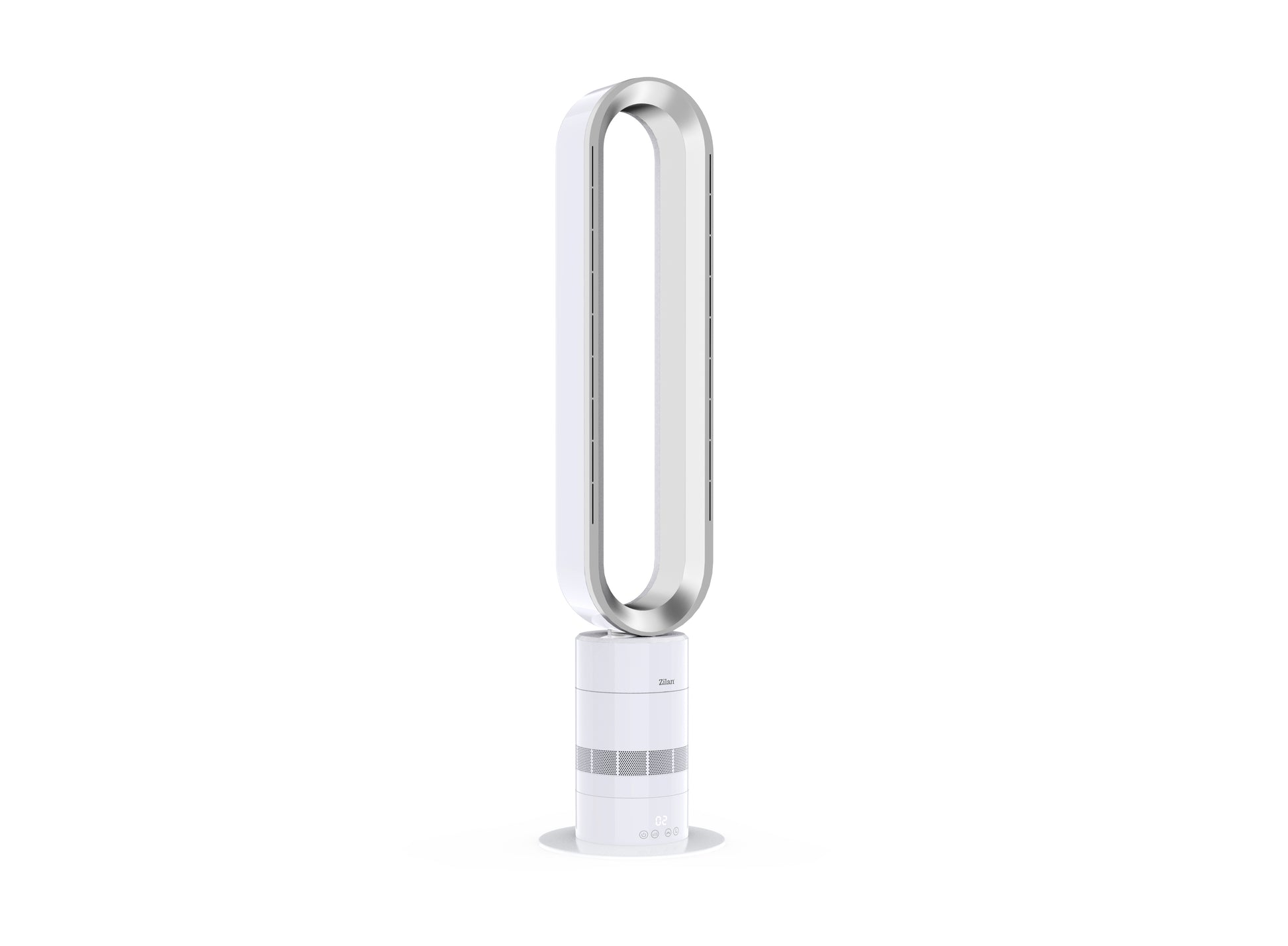 Ventilator turn fara palete Zilan ZLN2426, 10 trepte viteza, Telecomanda inclusa, Timer, Silentios, Putere 22W
