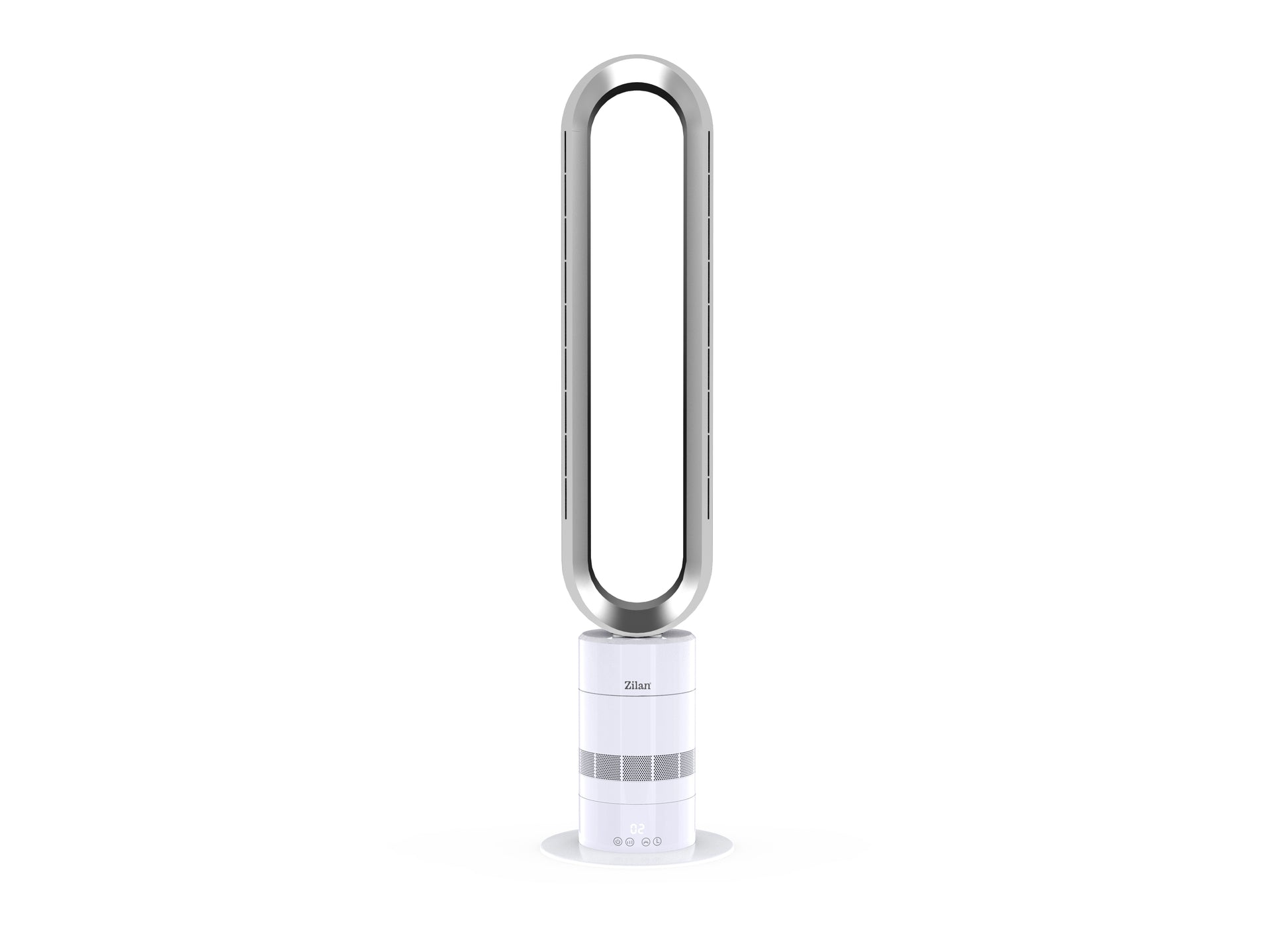 Ventilator turn fara palete Zilan ZLN2426, 10 trepte viteza, Telecomanda inclusa, Timer, Silentios, Putere 22W