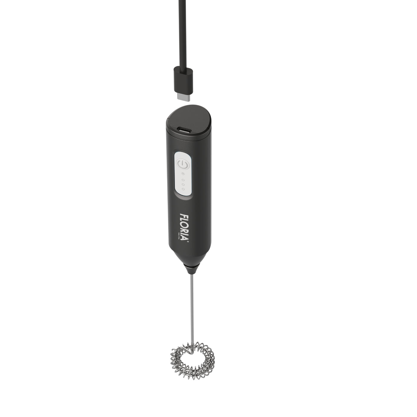 Aparat pentru spumat laptele Floria ZLN2526 reincarcabil, Baterie 400mAh, Putere 5V / 4W