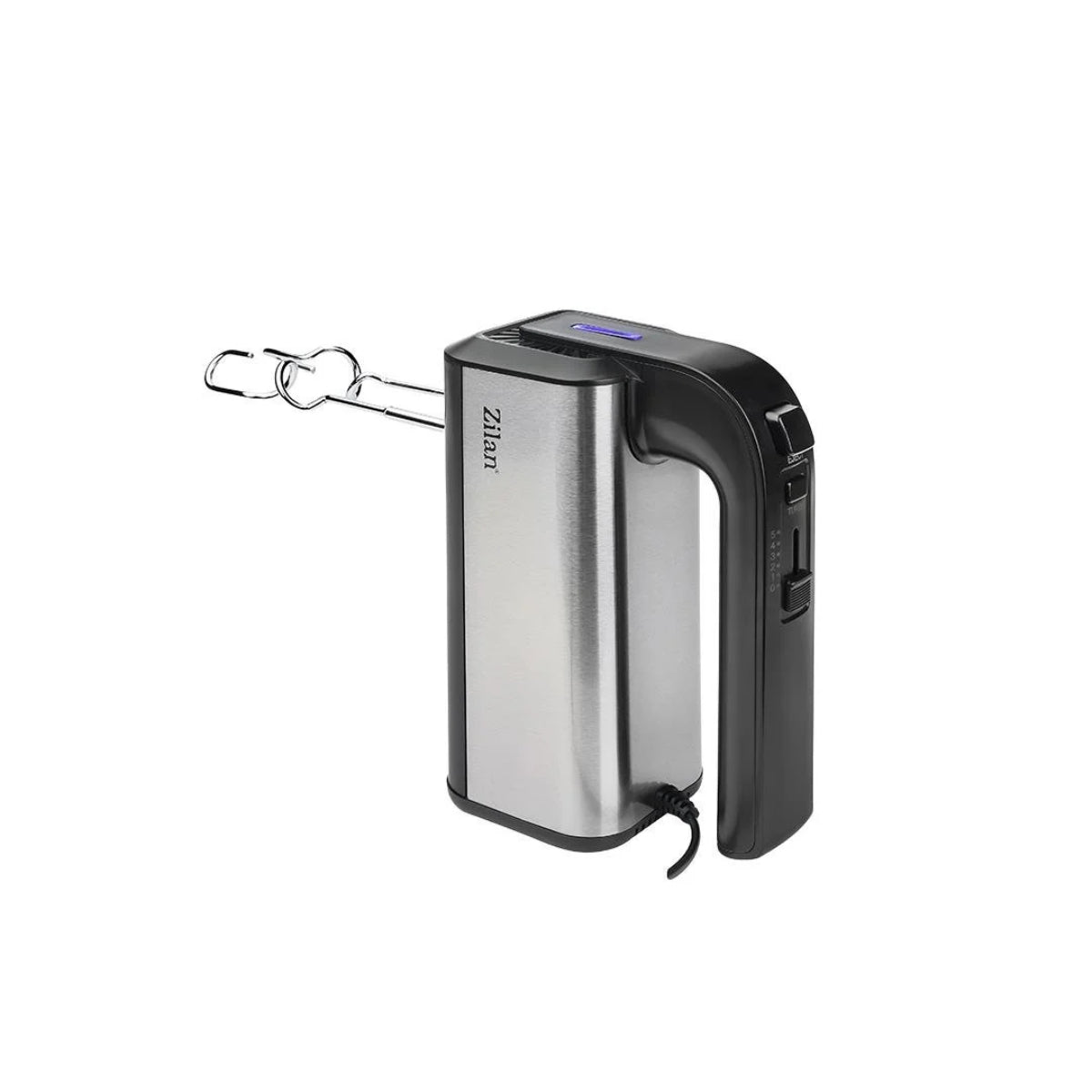Mixer de mana Zilan ZLN2938 din inox, 5 trepte de viteza + TURBO, protectie la supraincalzire, 500W